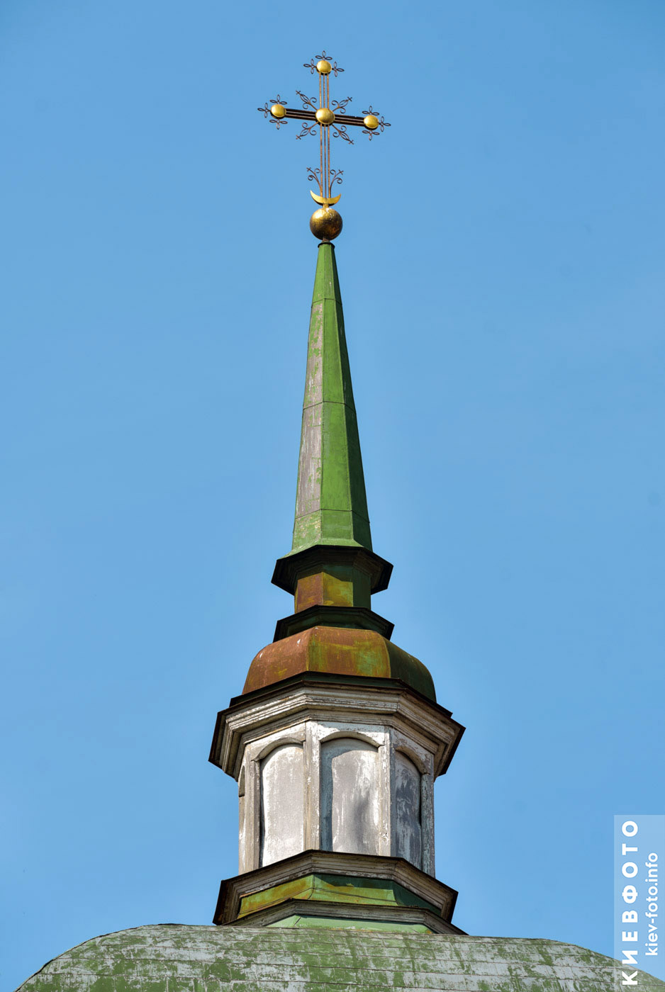 Купол колокольни Покровской церкви