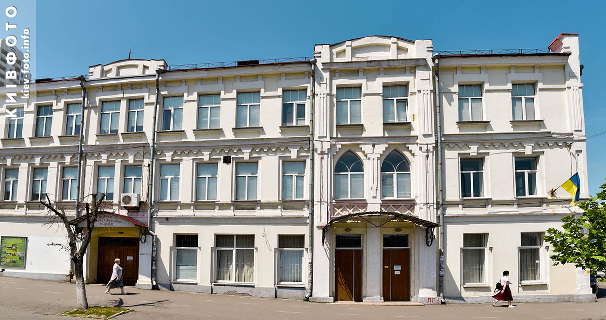 Голосеевский проспект 22. Бывшая синагога Барышпольского. 1870-1920-е гг.