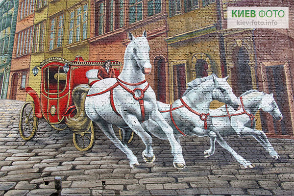 граффити "Каретный" в Киеве