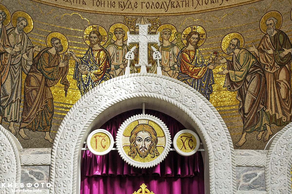 Мозаика Преображенского собора на Теремках